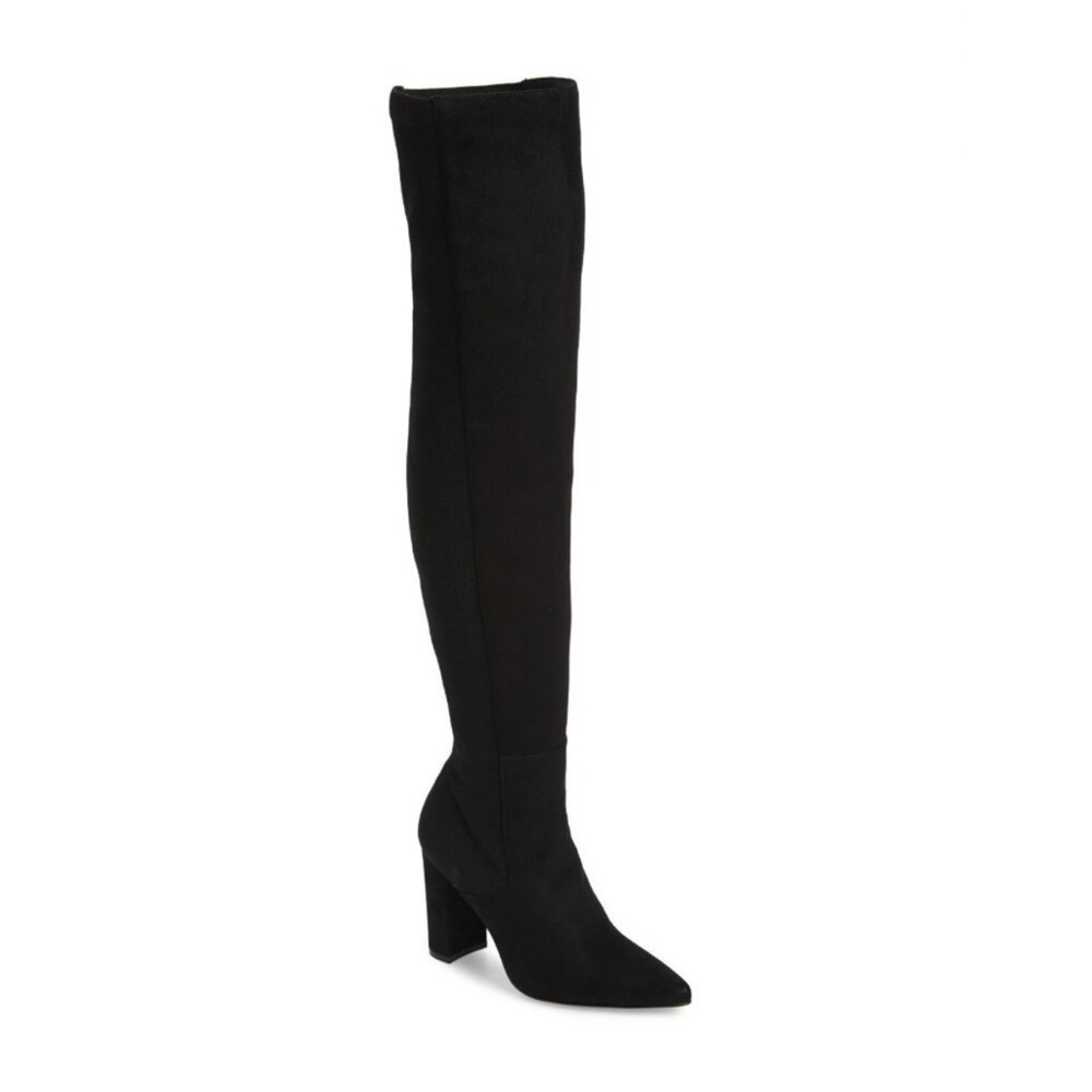 Black Over-the-Knee Boots Steve Madden size 7